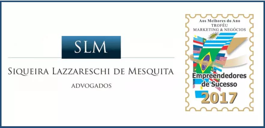 Premiação: EMPREENDEDORES DE SUCESSO - SLM Advogados - Dra. Ana Paula Siqueira Lazzareschi de Mesquita